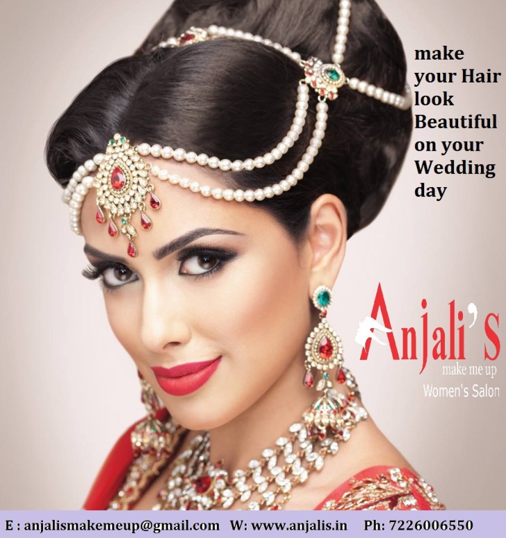 Anjali's - Women Salon - bridal hair style